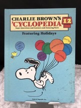 Charlie Brown&#39;s Vol. 12 Cyclopedia Featuring Holidays  USED Snoopy Vintage - £6.35 GBP