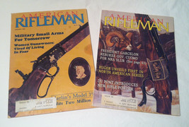 Lot of 2 American Rifleman magazines back issues vintage January 1984 July 1985 - £2.39 GBP