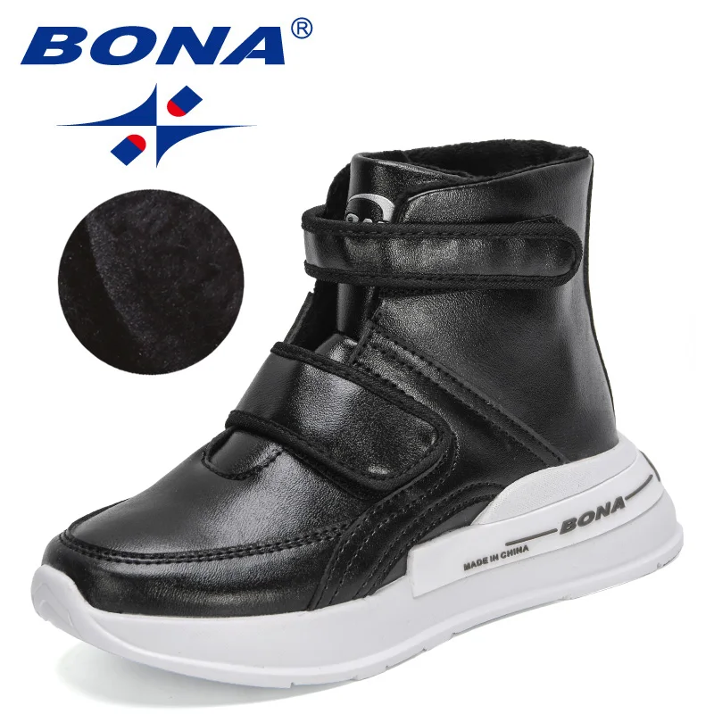 BONA 2024 New Designers Trendy Boots Children Outdoor Anti-slip High Top Boots B - £207.30 GBP