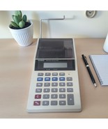 Vintage CASIO Printing Calculator HR-8A 10 Digit Display, Tested - $162.76 MXN