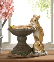 PLAYFUL BUNNIES BIRD FEEDER - $46.75