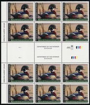 RW79, Mint NH VF $15 Gutter Block of 12 From Press Sheet * Stuart Katz - £278.22 GBP