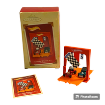 Hallmark Mattel Hot Wheels And the Winner Is Keepsake Ornament Christmas 2005 - £7.72 GBP