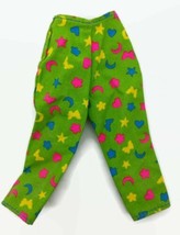 Barbie Mattel Green Moon Star Butterfly Capri Pajama Bottoms Doll Clothing - £7.62 GBP