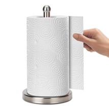 Paper Towel Holder Countertop With Heavy Base, Paper Towel Holder Stand With Wei - £27.34 GBP