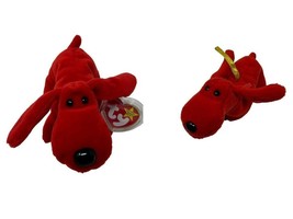 Ty Beanie Baby Babies Rover  Red Dog Retired Plush Puppy 1996 Includes Ornament - £6.72 GBP