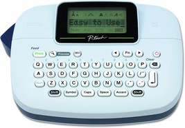 Brother P-Touch, Ptm95, Handy Label Maker, Navy Blue, Blue Gray, 9 Type ... - $37.95