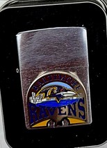Retired NFL Baltimore Ravens Emblem Zippo Lighter - $28.45