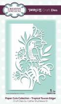Creative Expressions Paper Cuts-Edger-Tropical Toucan-Craft Die, Size 14... - $18.00
