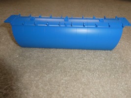 MTH O Scale Factory Sample Blue Cylindrical Hopper Car Shell Body 10.5&quot; L - £14.87 GBP