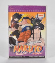 Naruto Part 6 : Episode 125-148 (Dvd) 3 Disc Box Set - £22.41 GBP