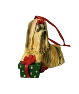 Lhasa Apso Dog Breed Pup Puppy Pooch Resin Holiday Christmas Tree Orname... - £7.44 GBP
