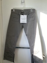 Burberry London Womens Straight Leg Pants Grey Size 2 - £67.94 GBP