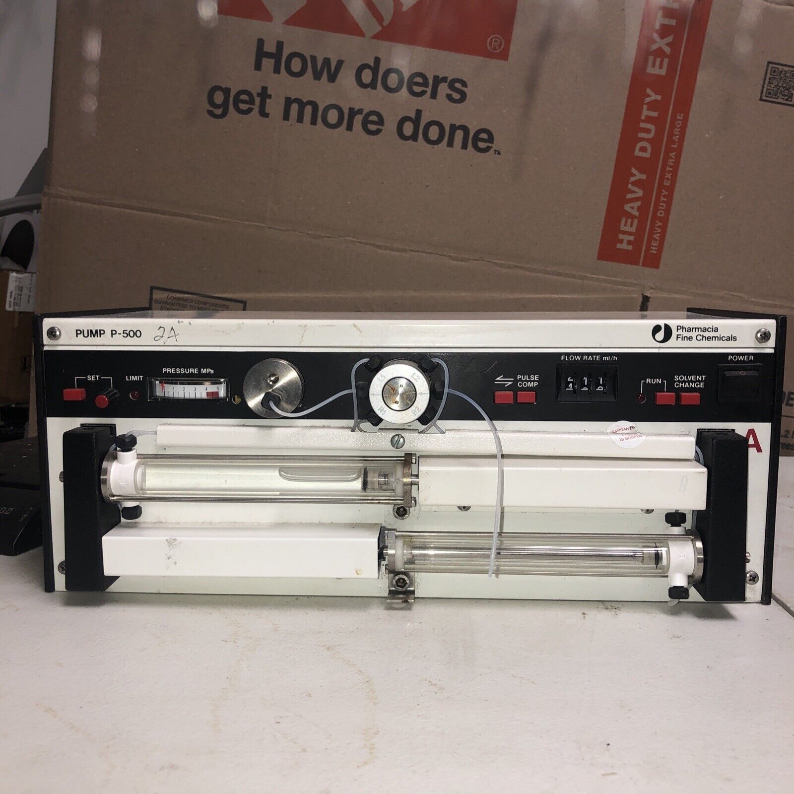 Pharmacia Laboratory Chromatography Precision Pump P-500 (ih356-9) - $77.00