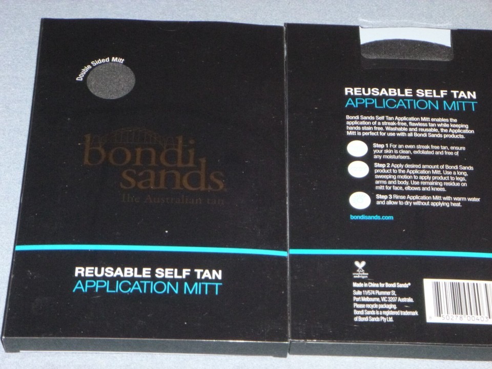 (2 pack) BONDI SANDS The Australian Tan Reusable Self-Tan Application Mitt - $9.99