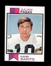1973 Topps #473 Julian Fagan Exmt Saints *X57212 - $1.96