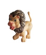 Vintage Lion Hong Kong Figure Plastic Boy Lion Jungle Animal Toy Diorama - £6.98 GBP