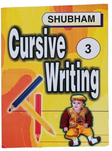 Primary image for Learn English Cursive writing formation of words and Sentences Practice Book A3