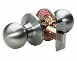 Master Lock BAO0415 Ball Passage Door Knob Satin Nickel 1 Pack - £19.99 GBP