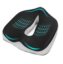 Orthopaedic Coccyx Pillow Tailbone Seat Cushion with NonSlip High Density Memory - £47.76 GBP