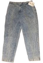 Vintage Chic Acid Washed Jeans 80&#39;s/90&#39;s NEW with Tags Womens Size 20 - $29.68