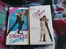 Swayze Dancing VHS 1988 Patsy &amp; Patrick Swayze w/ Insert + Dirty Dancing Remaste - £5.40 GBP