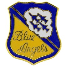 U.S. Navy Blue Angels Logo Pin 1&quot; - £7.36 GBP