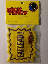 Dick Tracy Eat Lead! Throwback Comic Cartoon Collector Patch Walt Disney... - £7.07 GBP