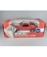 Vintage Collectible Shelby One Piece Collectible Red Landline Telephone E84 - £30.93 GBP