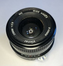 Vivitar MC 28mm Wide Angle Lens f 1:2.8 Vtg Camera Lens 1:28 Japan - £27.09 GBP