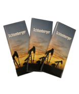 Schlumberger Oil Vintage 8&quot; x 3&quot; Pocket Notebook Pad Lot of 3 Unused - $22.72