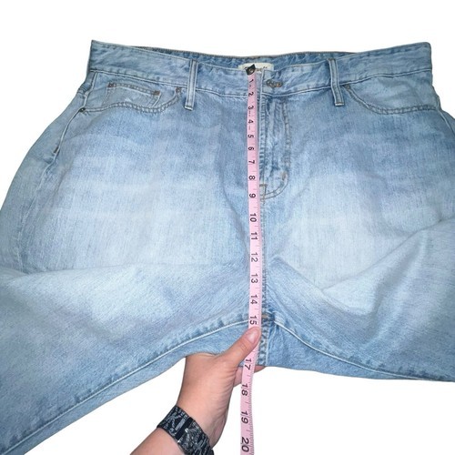 Madewell The Curvy Perfect Vintage Jean Women's Size 35 Blue Cotton Denim Crop Item image 6