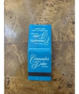 Commodore’s Palace Vegas Matchbook Full Unstruck (MB2) - $5.45