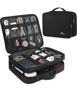 Matein Cable Organizer Bag, Large Travel Storage Bag Durable Tool Case, ... - £28.32 GBP