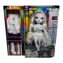 MGA Rainbow High Shadow High Series 1 NATASHA ZIMA Teen Fashion Doll Grayscale - £39.56 GBP