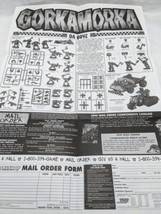 Gorkamorka Warhammer 40K Spare Bits And Pieces Mail Order Sheet - $34.20