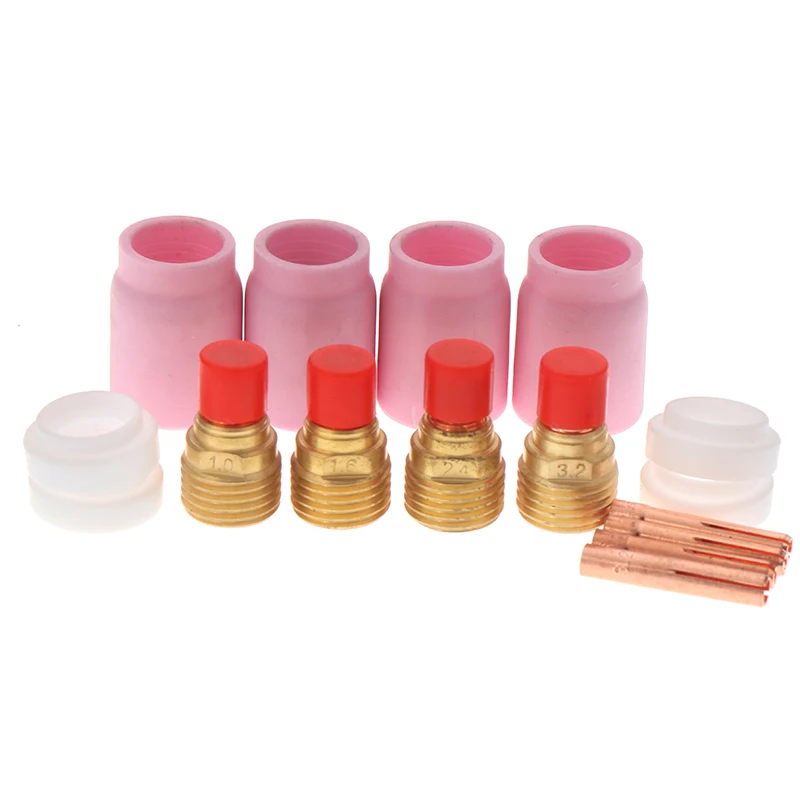 4Pc/set TIG Gas Lens Kit 1.0/1.6/2.4/3.2mm FIT TIG Welding Torch PTA DB ... - $122.50