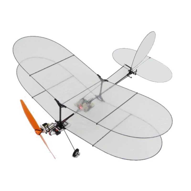 TY Model Black Flyer V2 Carbon Fiber Film RC Airplane With Power System Kit - £38.23 GBP