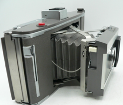 Vintage Polaroid Electric Eye Land Camera With Leather Case Model J66 - $166.73 MXN