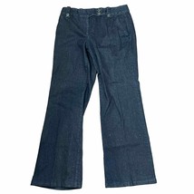 Talbots Jeans Size 6 Blue Womens Denim Stretch Cotton Blend Bootcut 30X30 - £15.45 GBP