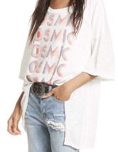 NWT FREE PEOPLE SzXS WE THE FREE FREE COSMIC SCOOP NECK SHORT SLEEVE TEE... - £37.42 GBP