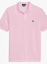 Polo Ralph Lauren Men&#39;s classic Fit Mesh Logo Pink size M NWT - £54.56 GBP