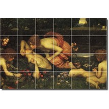 John Waterhouse Mythology Painting Ceramic Tile Mural BTZ09429 - £187.45 GBP+