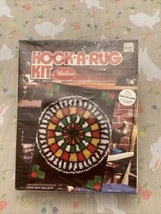 Vintage Latch Hook Rug Kit Malina Yarn Crafts Dartboard 20x27 NIB Monsanto Bar - £18.67 GBP