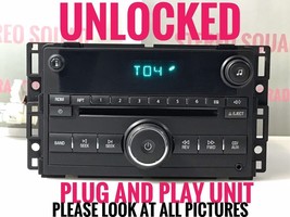 “GM716A” Unlocked 2007-2008 Pontiac G5 Chevy Cobalt AM FM CD Radio w Aux 3.5mm - £95.92 GBP