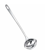 Stainless Steel Canning Ladle Oil Soup Spoon Canning Ladle Pouring Rim C... - £18.87 GBP