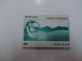 2003 Honda XR100R Operatori Proprietari Owner Manuale Nuovo - $54.80