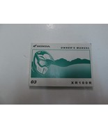2003 Honda XR100R Operatori Proprietari Owner Manuale Nuovo - $74.95 CAD