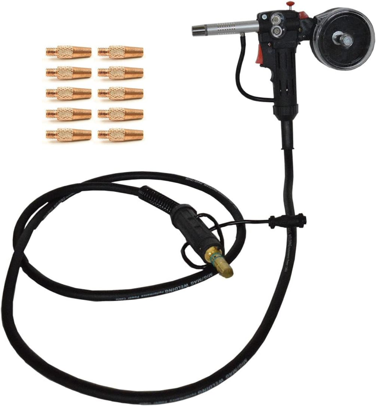 Aluminum Spool Gun Fit Spoolmate 100 Series Miller Millermatic 180/30037... - $255.58