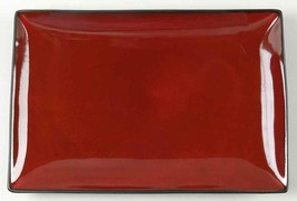 Rectangular  Platters  Burgundy Red Set of 2 - $195.00